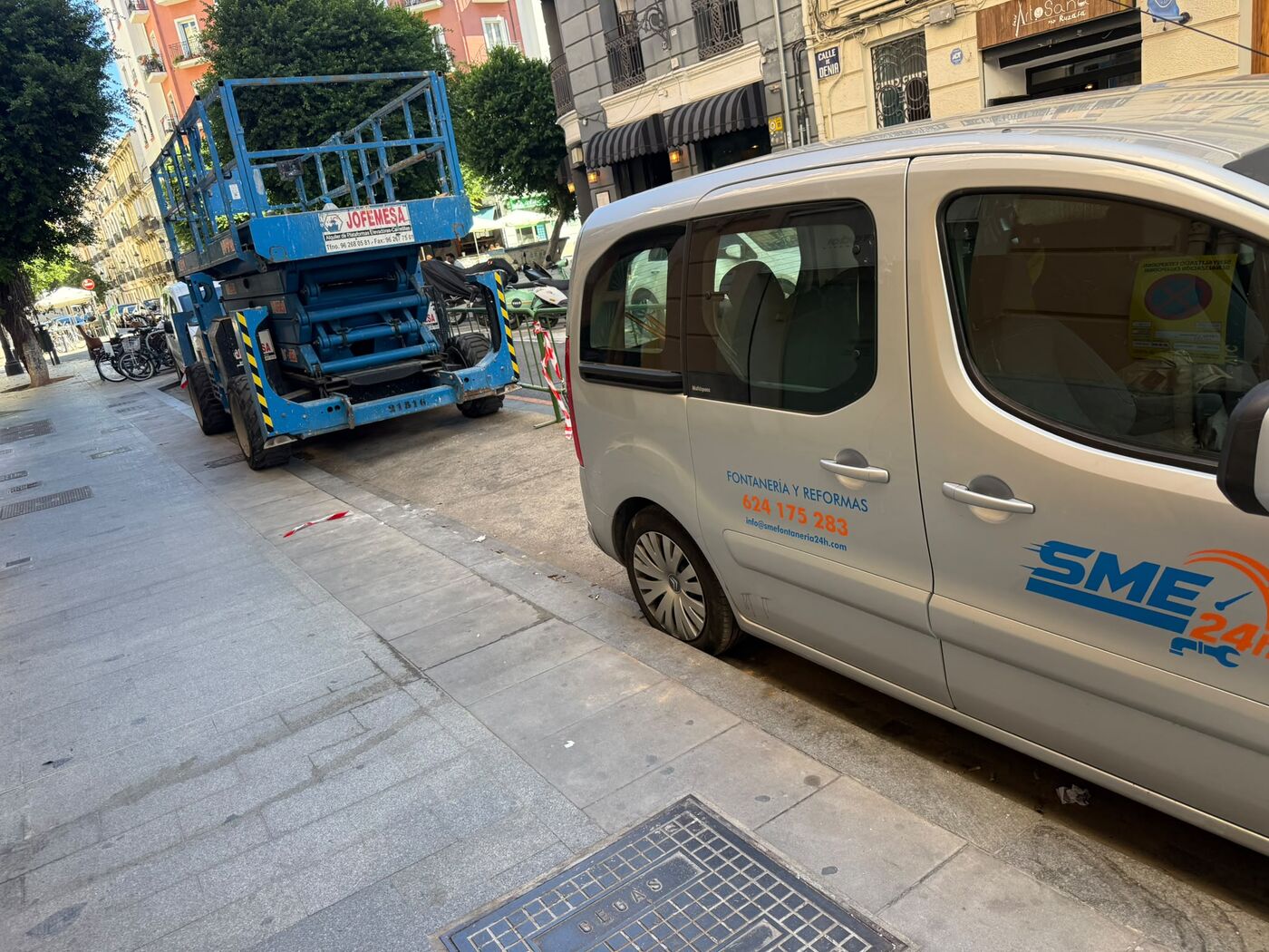 Furgoneta de SME en Valencia